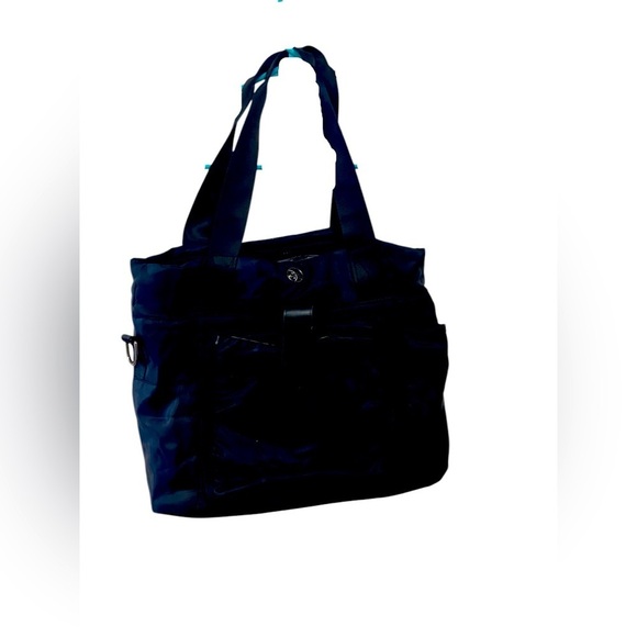 Gaiam yoga‎ carry bag tote black two shoulder straps $80 - Picture 1 of 9